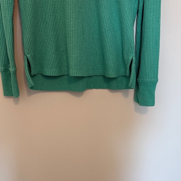 Jak & Rae  Sweater Crew Neck  Teal Small Thermal - Picture 3 of 4